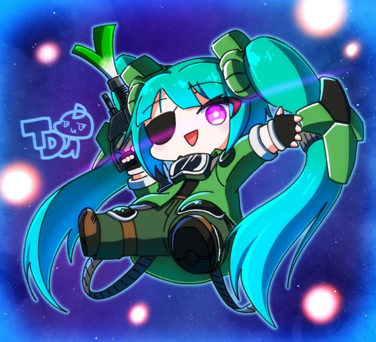 Du417T's tweet photo. 《#ミクの日 #ザクの日》

過去絵ですが、ザクイメージ衣装のミクさんです✨

#初音ミク https://t.co/uwK4g3bHYp