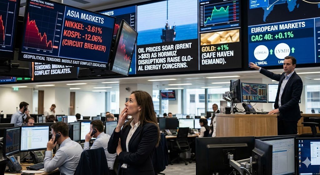 SinanAydini's tweet photo. 🌍 Global Markets Struggle Amid Middle East Tensions: European Resilience Contrasts with Asian Market Turmoil

📊 Global financial markets experienced significant volatility as escalating Middle East conflicts triggered widespread investor concerns about energy prices ... https://t.co/drDLHTE9lv