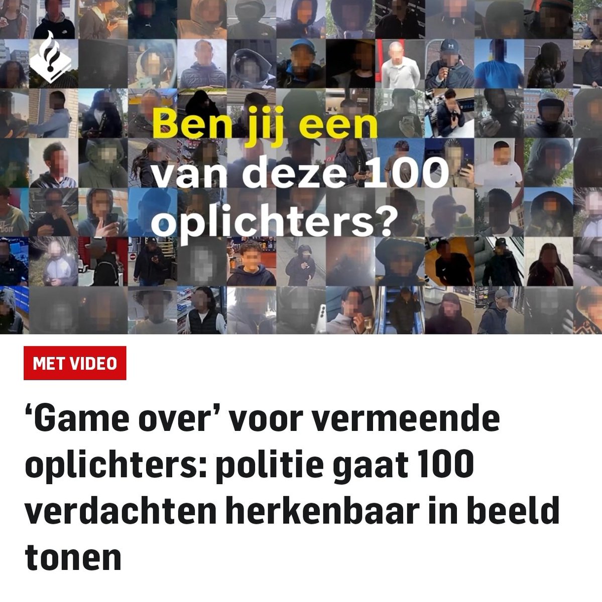 maartenbrink's tweet image. Honderd verdachten van oplichting zijn vanaf maandag te zien op digitale schermen langs de weg, op stations, in reclames op televisie, op sociale media en op de website van de politie. De verdachten worden eerst nog. #GameOver?! #politie #nepagent

ad.nl/binnenland/gam…