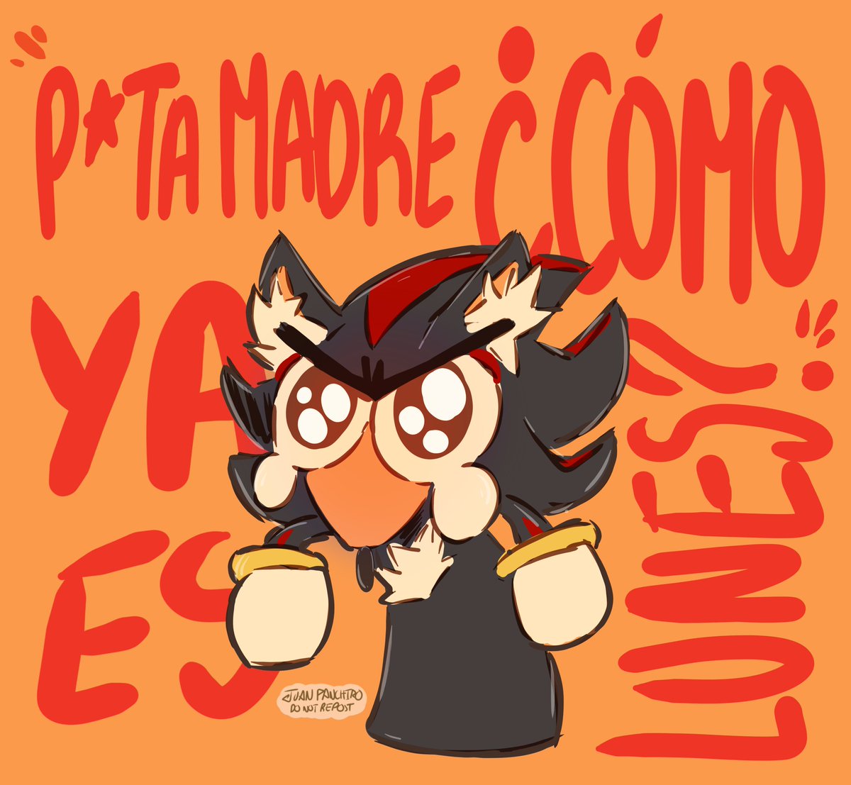 JuanPanchiro_23's tweet image. AHHHHHHHHHHH 😭💀
#LUNES #shadow #sonadow #sonic