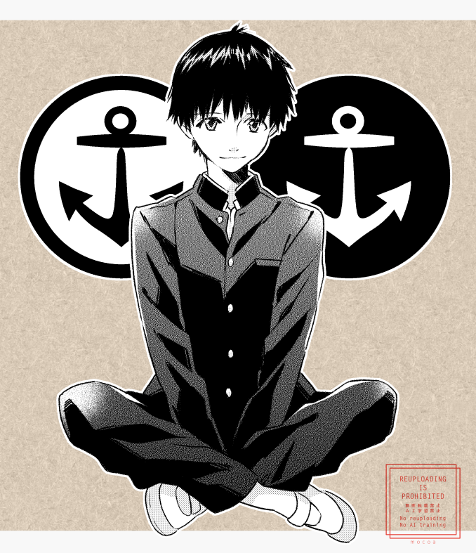 25Mocoa's tweet photo. 新作短編
公式からの供給が極端に少なかった学ランシンジ君を浅野さんの絵で浴びられて眼福です
ありがとうございます https://t.co/A57JXbVz1L