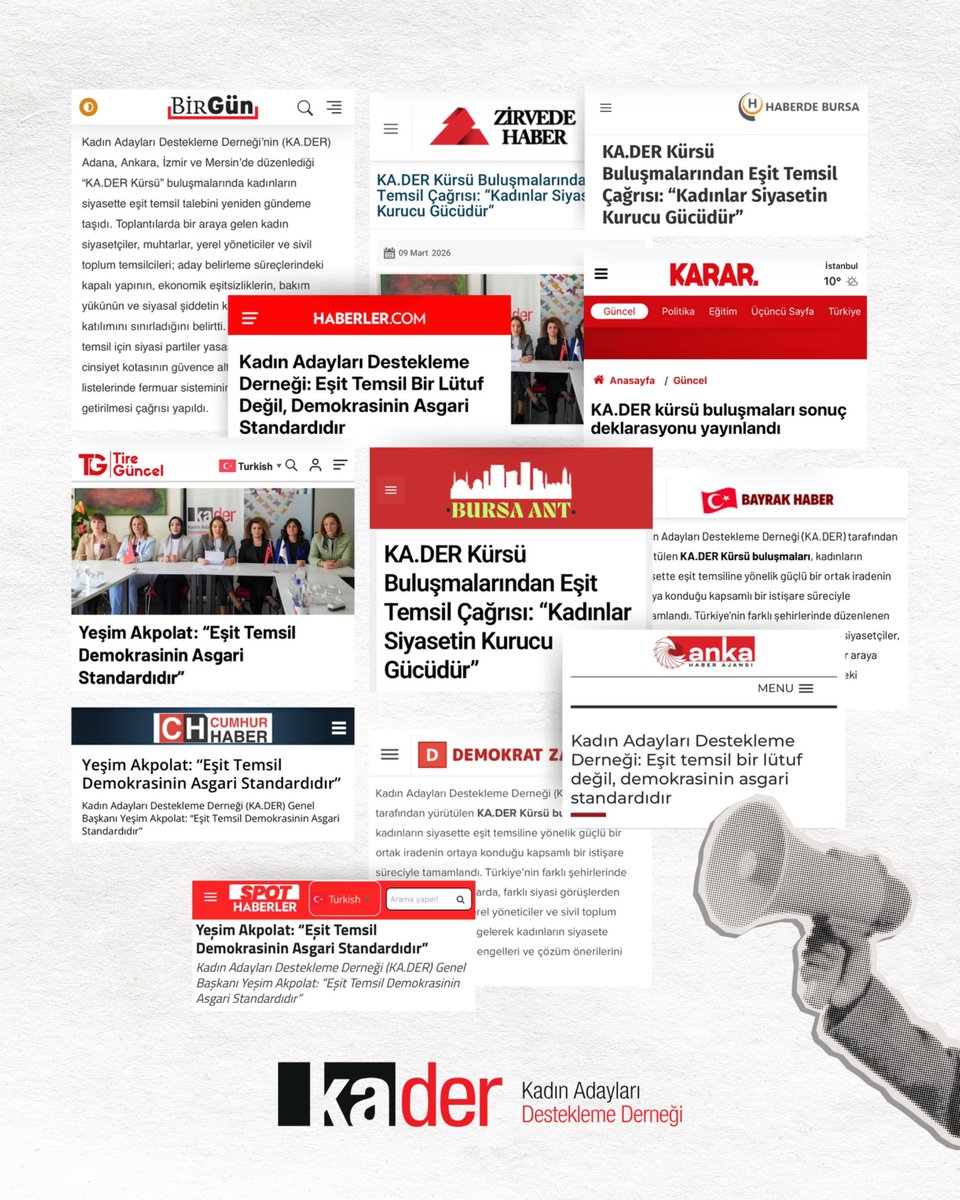 Kadın Adayları Destekleme Derneği (KA.DER) tweet media