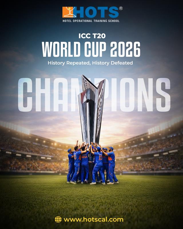 hotscal's tweet photo. On behalf of the entire Institute, we extend our heartiest congratulations to Team India for their historic triumph in the 𝟐𝟎𝟐𝟔 𝐈𝐂𝐂 𝐌𝐞𝐧’𝐬 𝐓𝟐𝟎 𝐖𝐨𝐫𝐥𝐝 𝐂𝐮𝐩.🏆

We salute the "𝐌𝐞𝐧 𝐢𝐧 𝐁𝐥𝐮𝐞" for inspiring our students to aim for global greatness. Jai Hind! https://t.co/ISA3YhMQK4