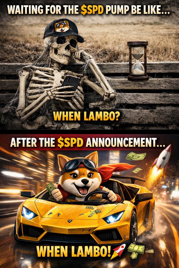 SarkyUsman's tweet image. the community right now waiting for the next move from @SPEEEDY_SPD 👀... 

one moment you’re asking “when lambo?”

next moment…
the $SPD announcement drops and everything starts moving fast 🐶🐾 

who else is waiting for the next SPD move? 👇

#Speedy #SPD