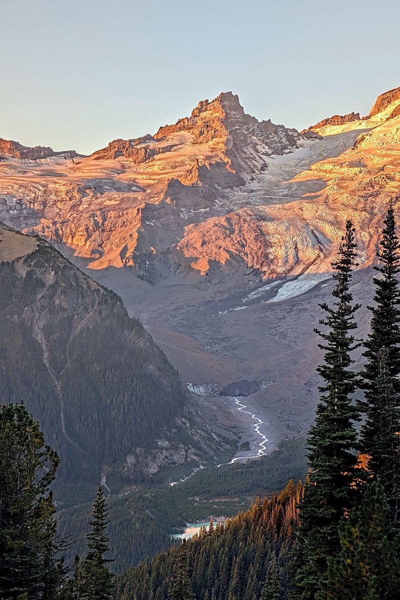 Which do you connect with more, morning or evening alpenglow? Photos by ...