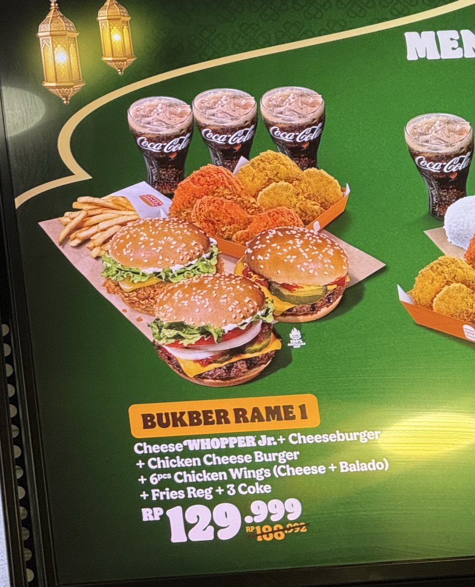 Ian_Ivan7's tweet photo. @BurgerKing_ID gambar ayam dimenu sama yg disajikan beda… ngeprank apa gmn ini Burgerking? https://t.co/C4KSyieMR9