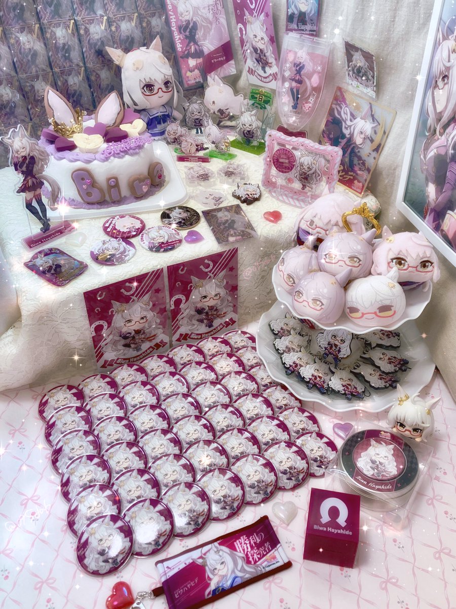 ハヤヒデおめでとう⊹ ࣪ ˖🍰₊˚⊹
⋆⸜𝐇𝐚𝐩𝐩𝐲 𝐁𝐢𝐫𝐭𝐡𝐝𝐚𝐲⸝⋆
#ウマ娘
#ビワハヤヒデ生誕祭2026