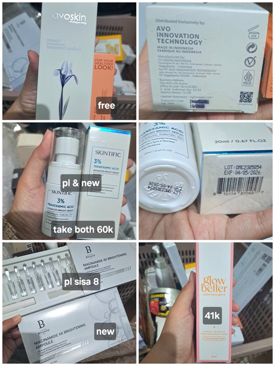 Vey🌷 chat oren aja, wts skincare murce tweet media