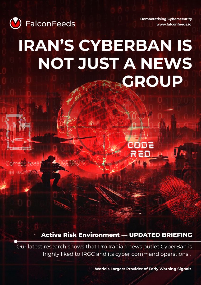 INTEL SUMMARY: CyberAv3ngers, IRGC, and the CyberBan ecosystem

OSINT analysis of the Telegram channel CyberBan (<a href="/cyberbannews_ir/">خبرگزاری سایبربان</a>) shows it functions as more than a cybersecurity news outlet. It operates as an information amplification platform within the Iranian cyber influence
