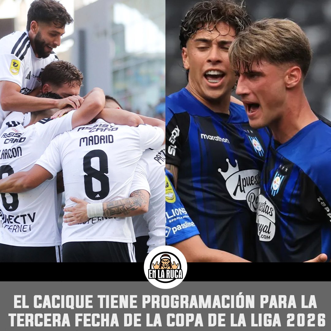 enlarucacl's tweet photo. ¡SE JUEGA EN LA CANCHA DAVID ARELLANO! 🏟🏁 | Desde Quilín dieron a conocer la programación de la tercera fecha de la Copa de la Liga, donde Colo Colo estará recibiendo a Huachipato el 1 de abril a partir de las 18:00 horas en el Estadio Monumental. https://t.co/Pfcgr4RleY
