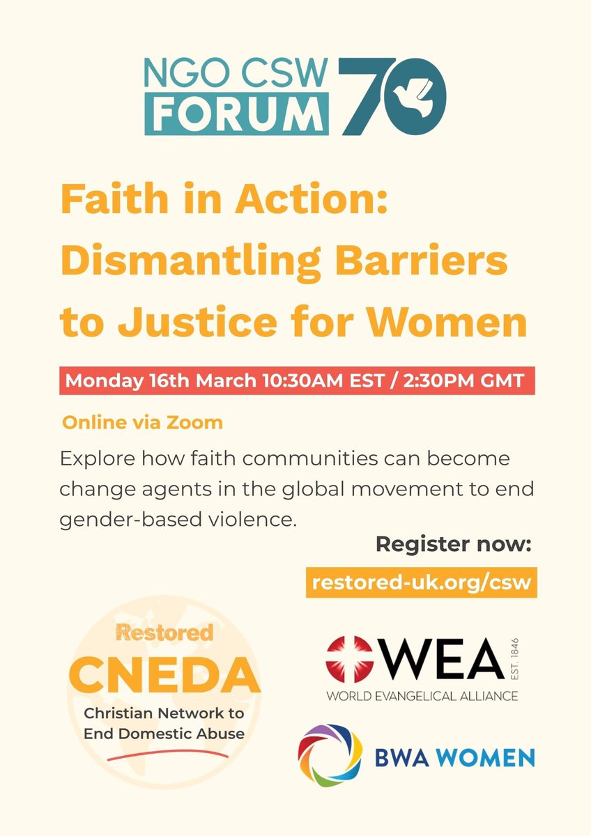 World Evangelical Alliance at the United Nations tweet media