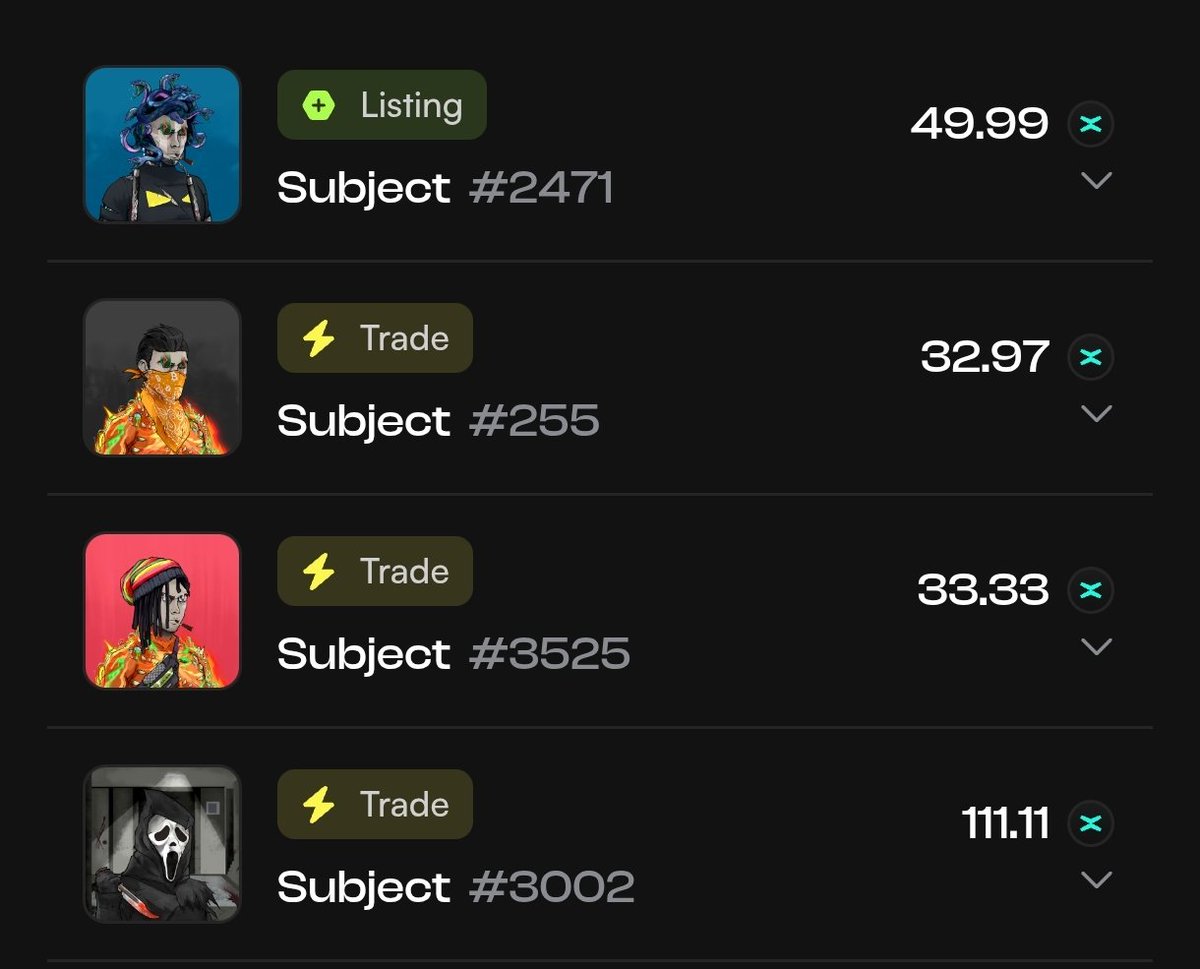 Multivers✖️ Ranking⚡ tweet media