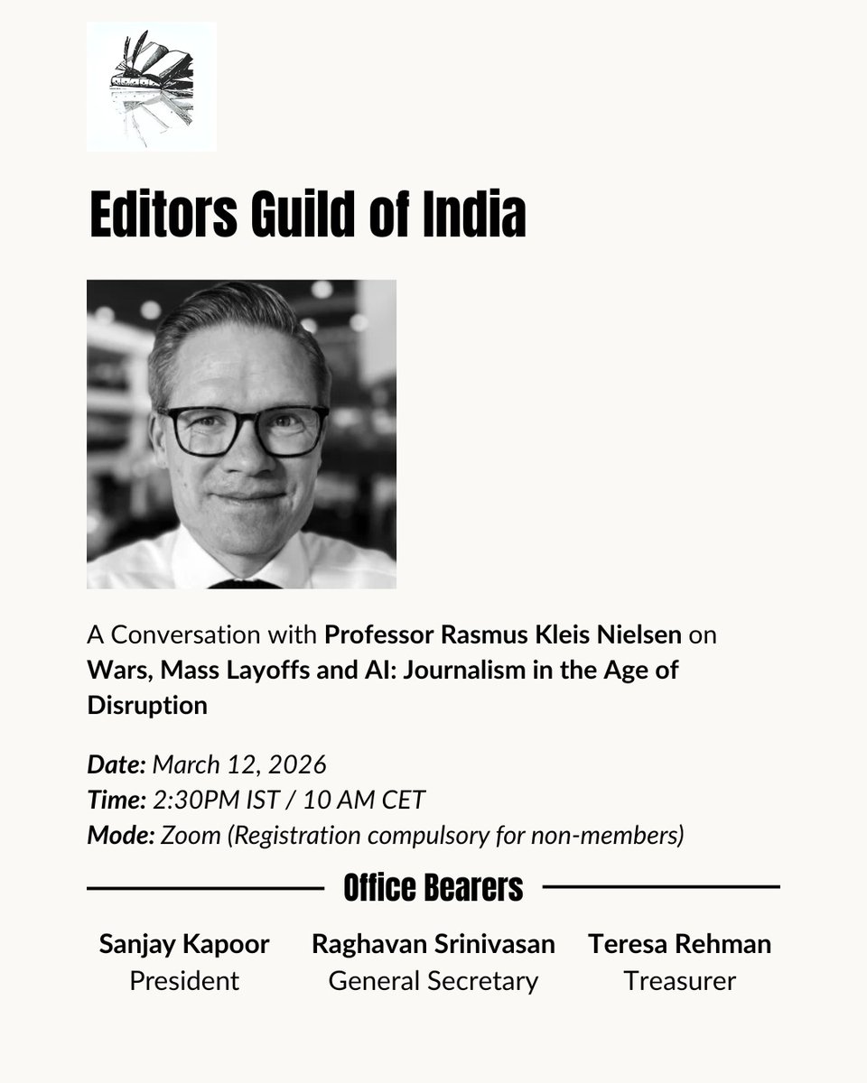 Editors Guild of India tweet media