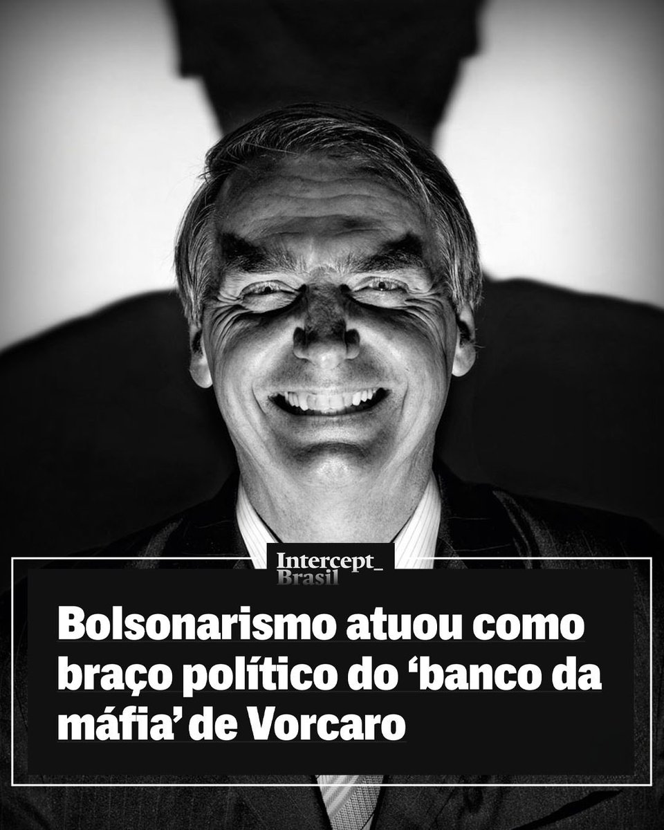 O escândalo do BOLSOMASTER só cresce. 

Reportagem mostra que o bolsonarismo atuou como braço político do esquema de Daniel Vorcaro, que já é uma das maiores fraudes financeiras da história do Brasil.

BOLSOMASTER