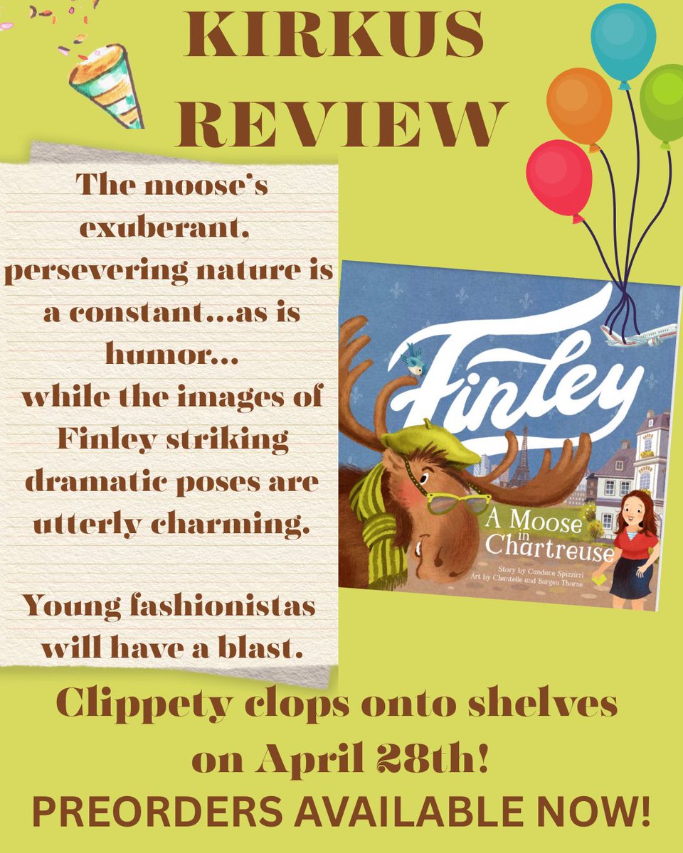 Candace Spizzirri 📚FINLEY: A MOOSE ON THE CABOOSE tweet media