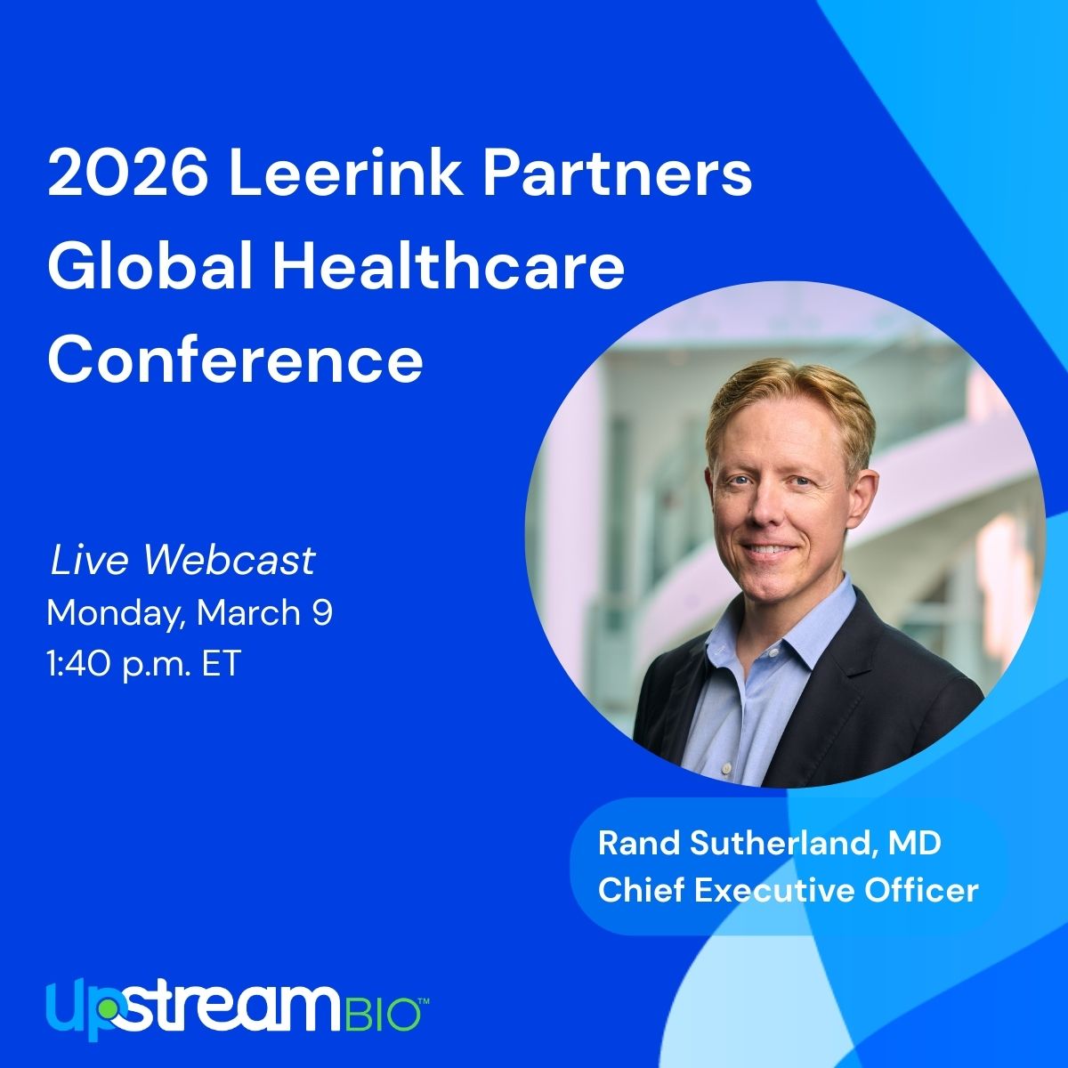 Upstream Bio tweet media