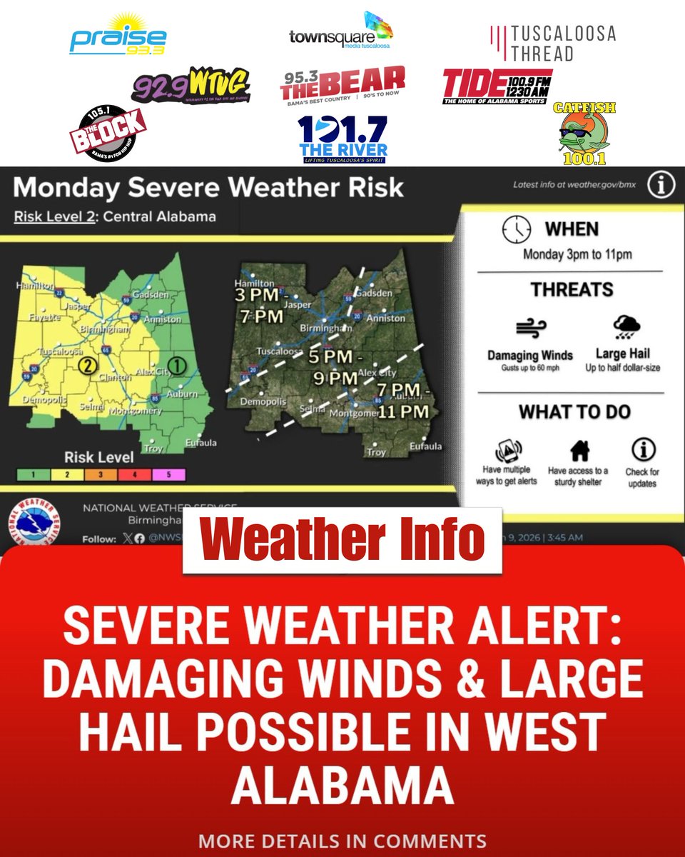 Tuscaloosa Thread tweet media