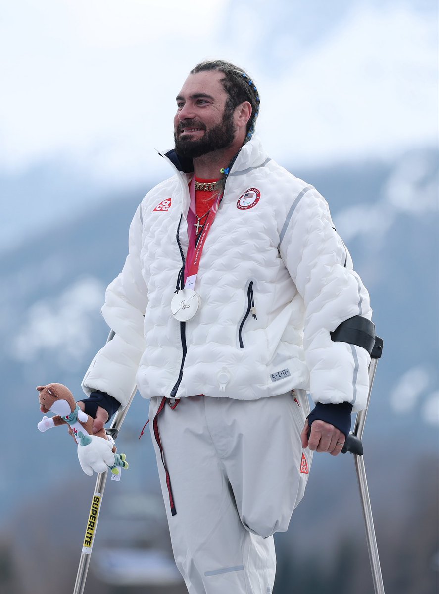 You did it, Patrick. You’re a Paralympic SILVER MEDALIST 🥈