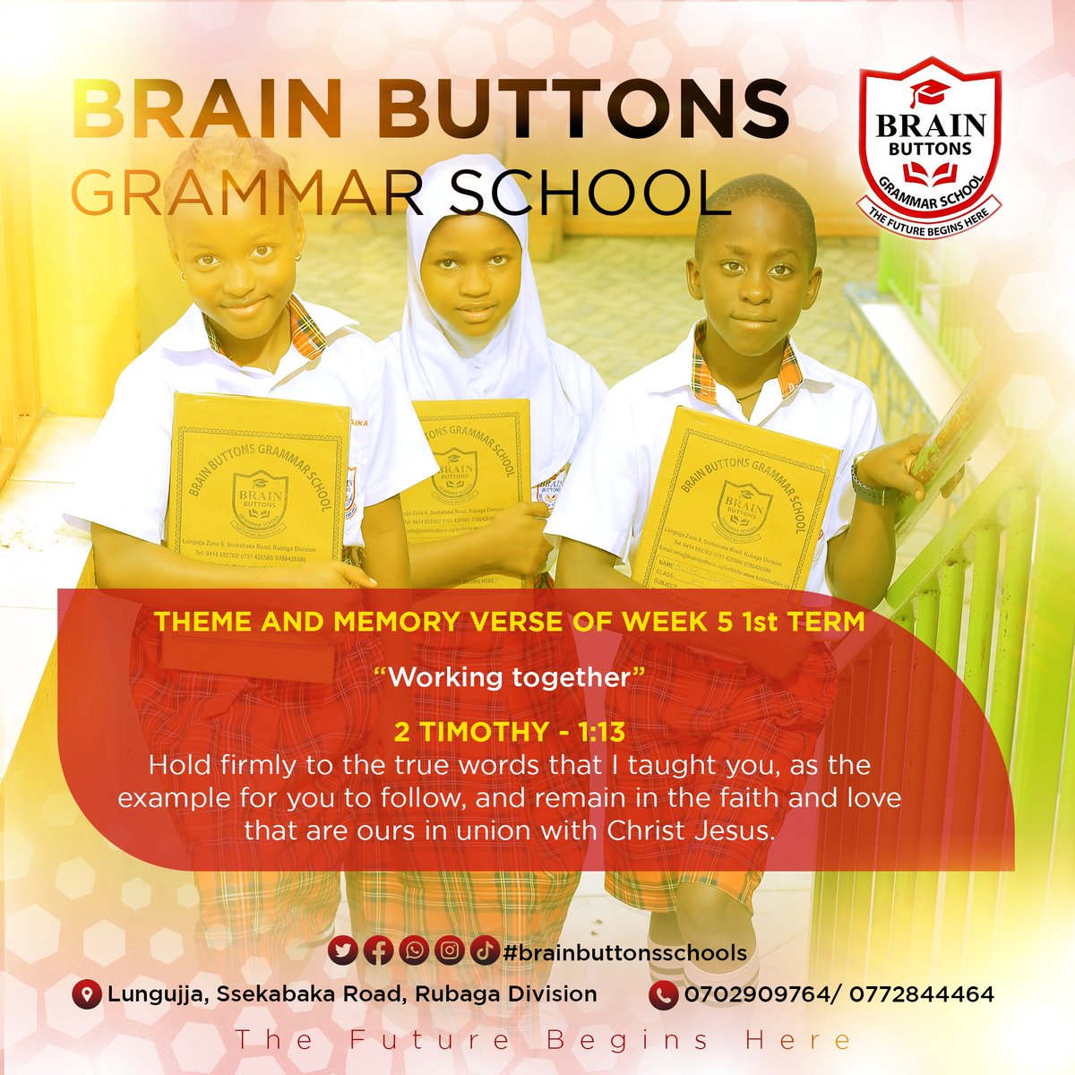 Brain Buttons Grammar School 📚 tweet media