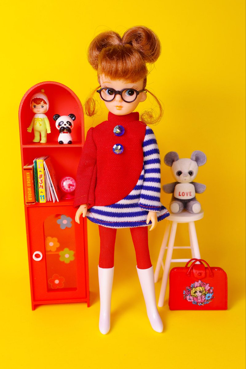 tampopodaisy's tweet photo. リカちゃん用メガネ。よく見えるようになります！⭐️

#初代リカちゃん #リカちゃん #liccachan #dollsofx #liccachan #rement https://t.co/7j8wi2LhQm