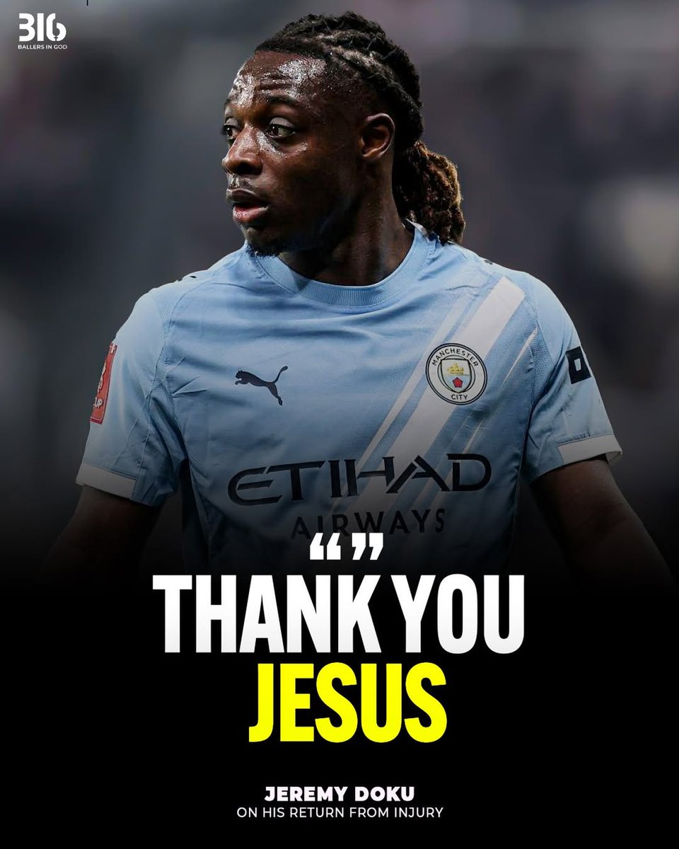Jeremy Doku on Instagram "Thank You Jesus"