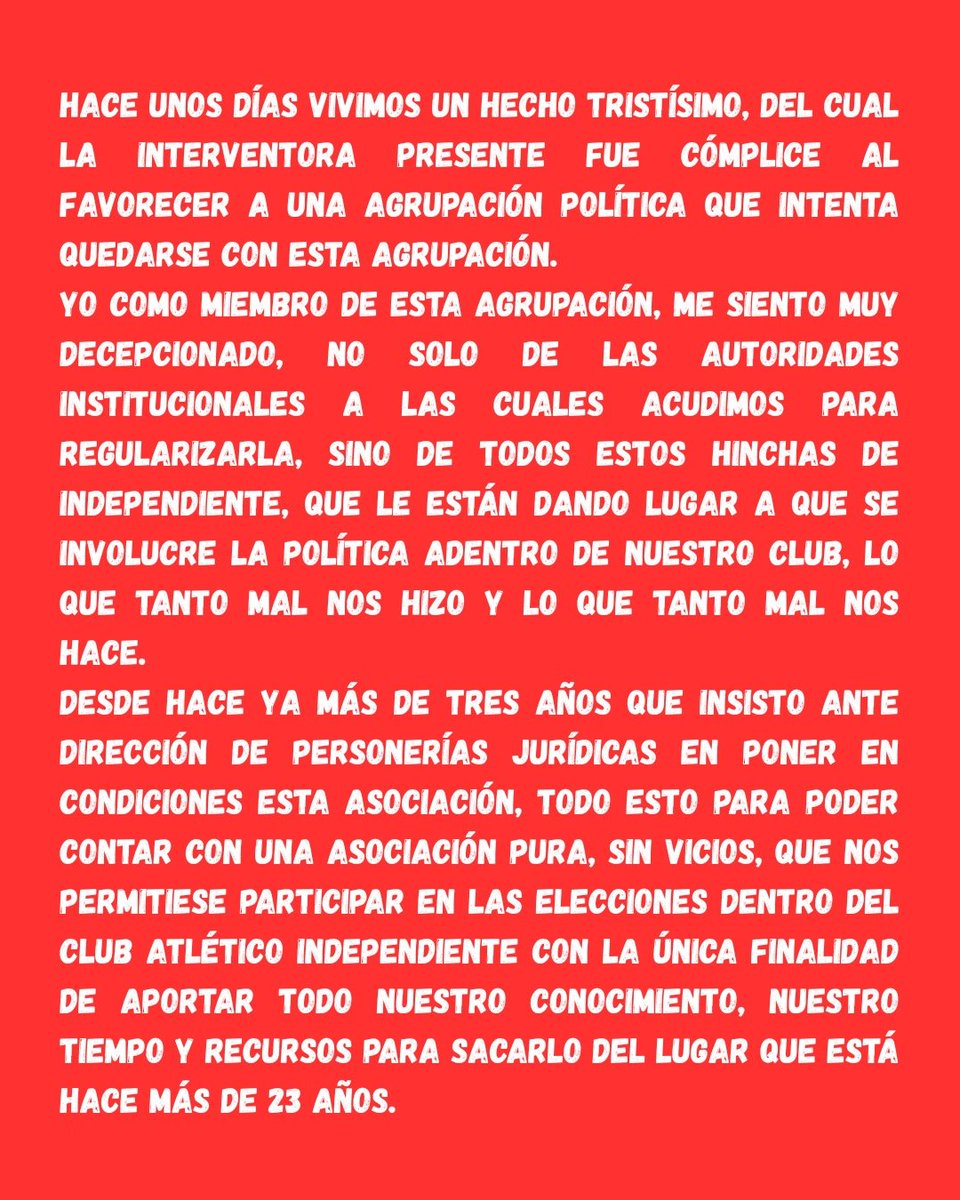 CAIsangrerojaOK's tweet photo. Me refiero a la INTERVENTORA CAMPORISTA MELINA GONZALEZ BARRAGAN en connivencia con MANUEL SEVERO "GALLEGO" GONZALEZ SANTALLA padre dl diputado EMMANUEL GONZALEZ SANTALLA DIP. PROV. DE #LaCampora #BastaDePoliticosEnElRojo Ni sindicalistas peronistas PRO menos #LaCampora #TodoRojo https://t.co/aPmbDhOjkH