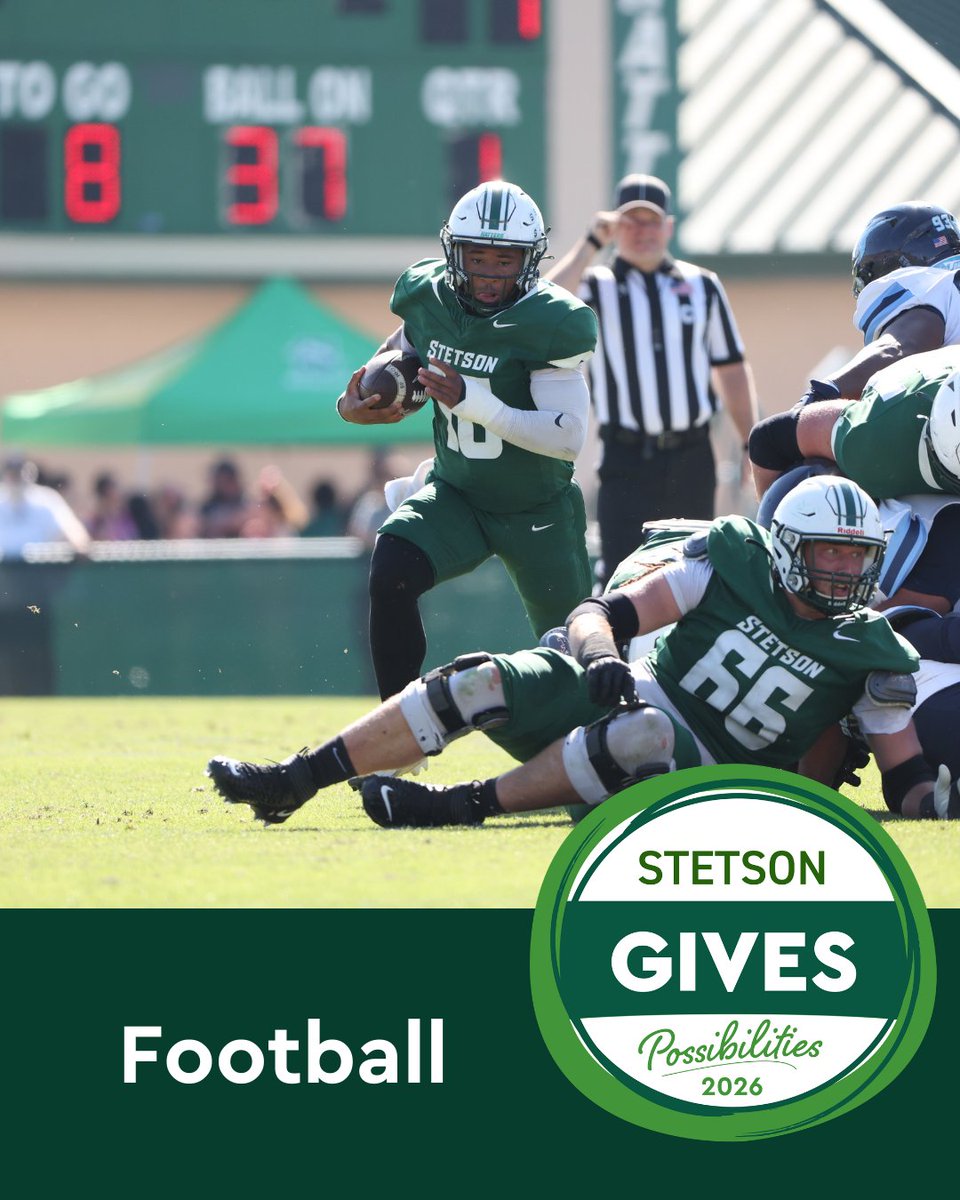 Stetson Football tweet media