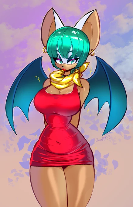 Rouge or Bulma I'm not quite sure...