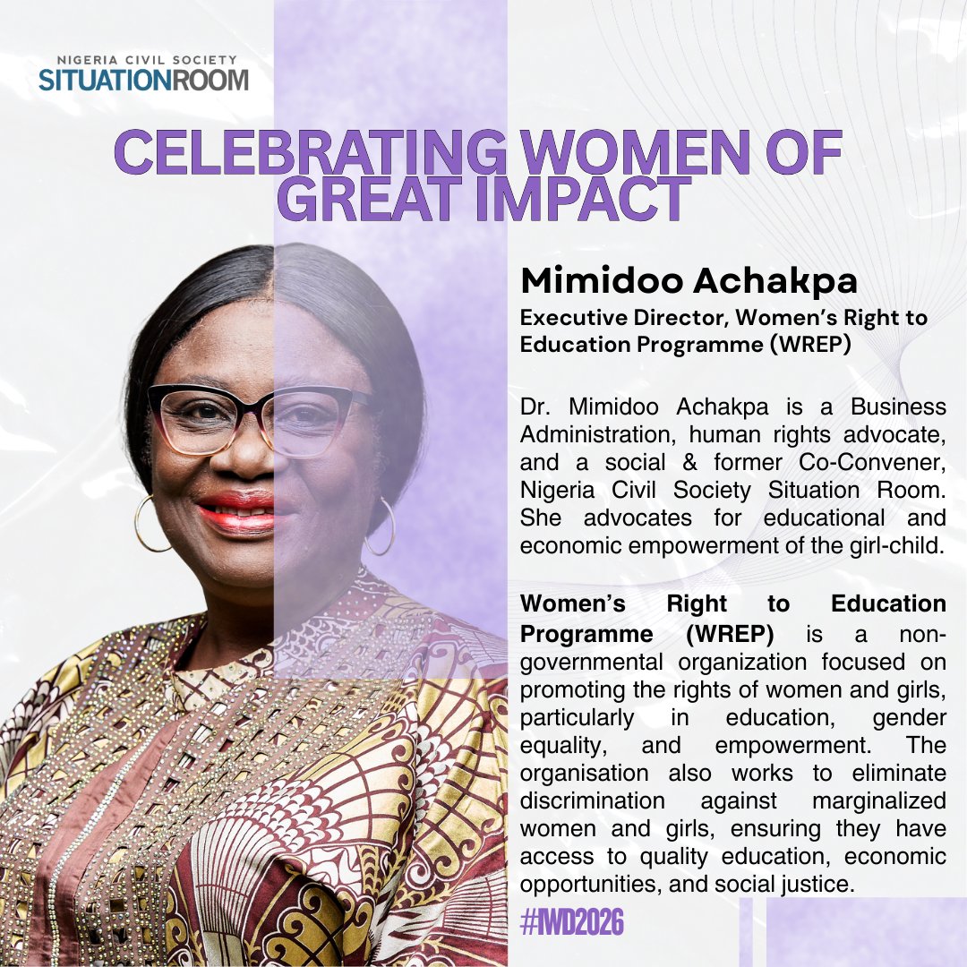 Nigeria Civil Society Situation Room tweet media