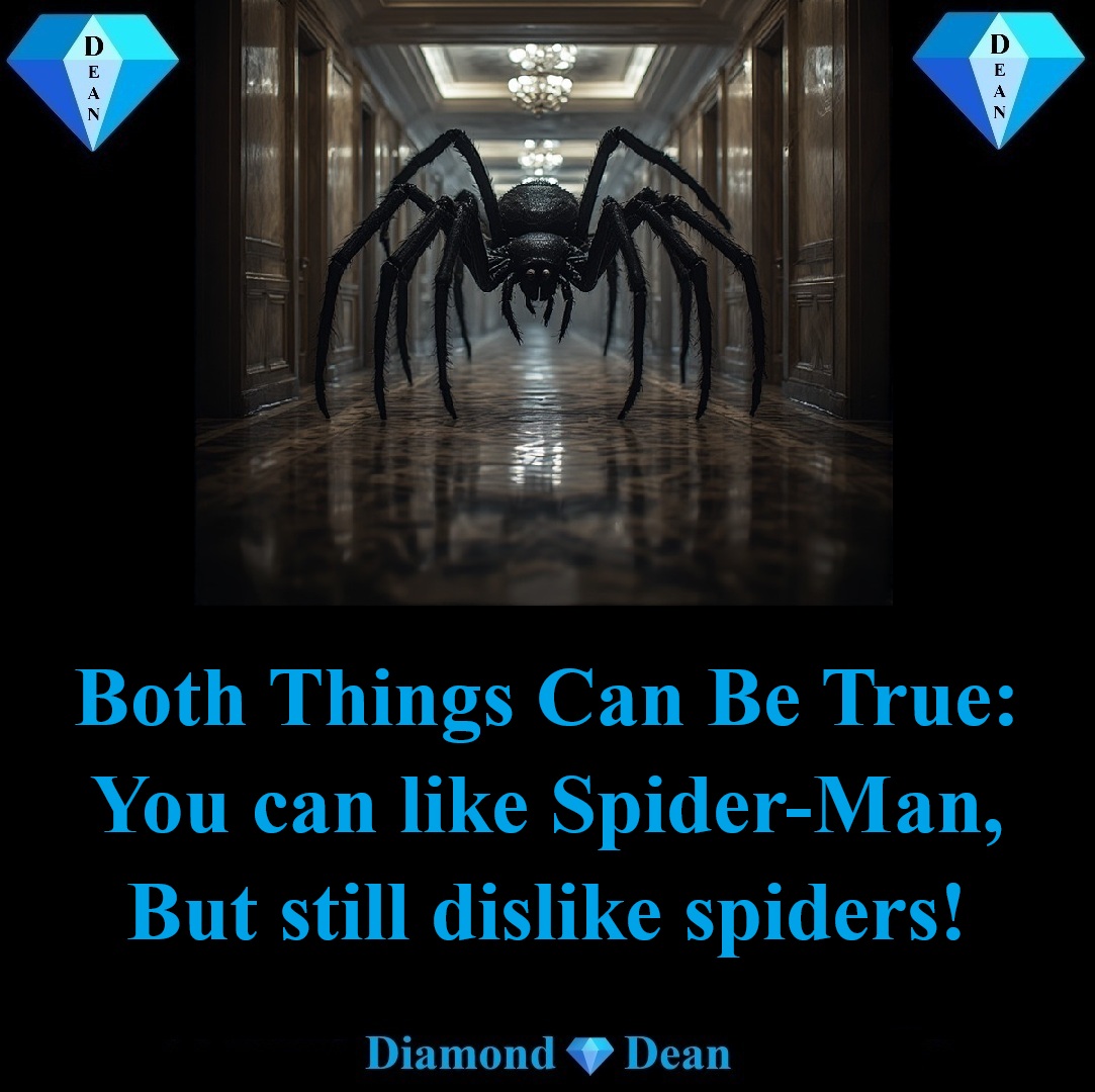 Especially giant ones with more than eight legs!
#DeanSays #DeanMemes #Comedy #Facts #BothThingsCanBeTrue #SpiderMan #Spiders
Love Fun &amp; Funny Stories? Enjoy Diamond💎Dean Books: amzn.to/3JMHlYl
Free Kindle Reading App: amzn.to/4nJyjJw
😎🖖❤️