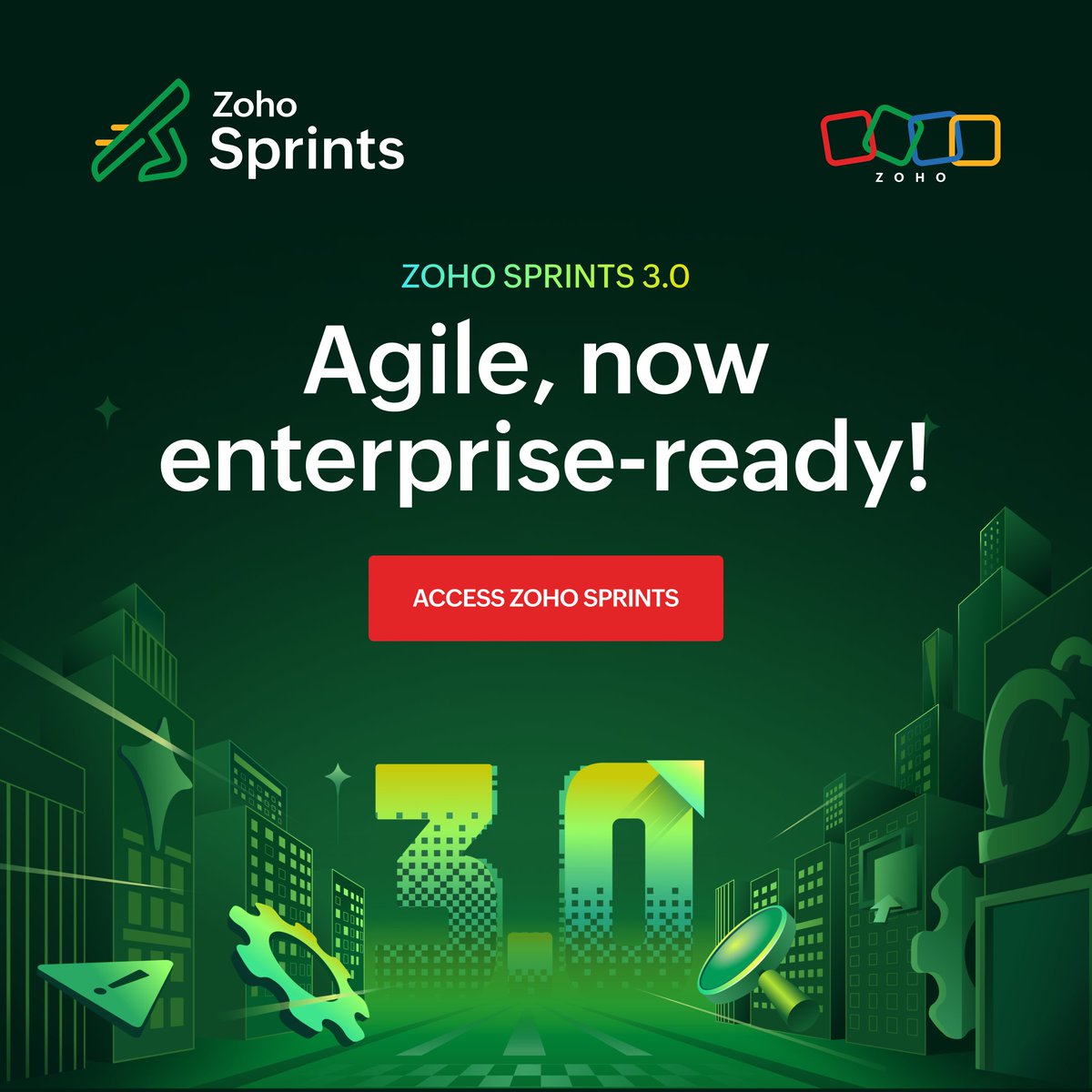 Zoho Sprints tweet media