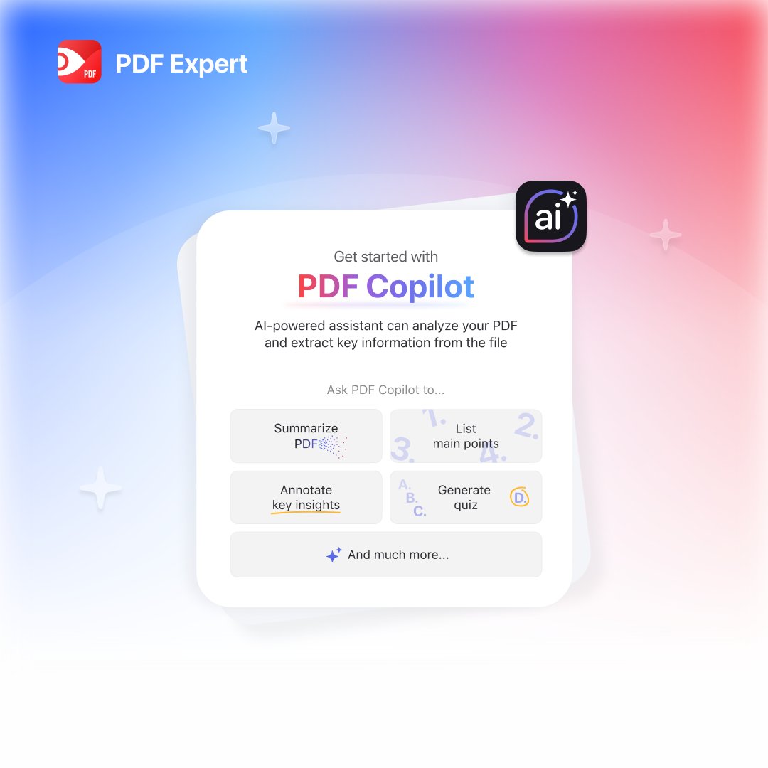 PDF Expert tweet media