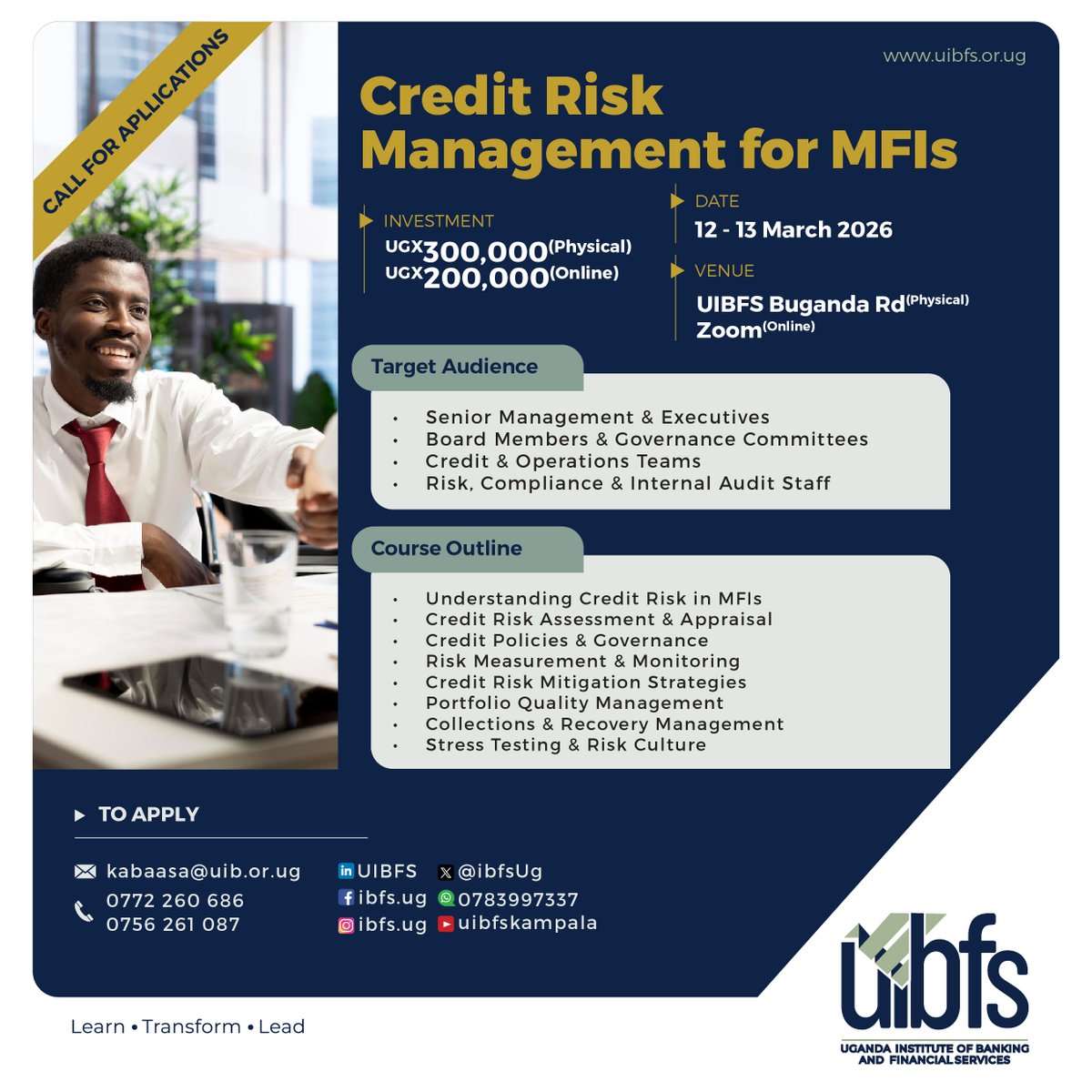 Uganda Institute of Banking & Financial Services tweet media