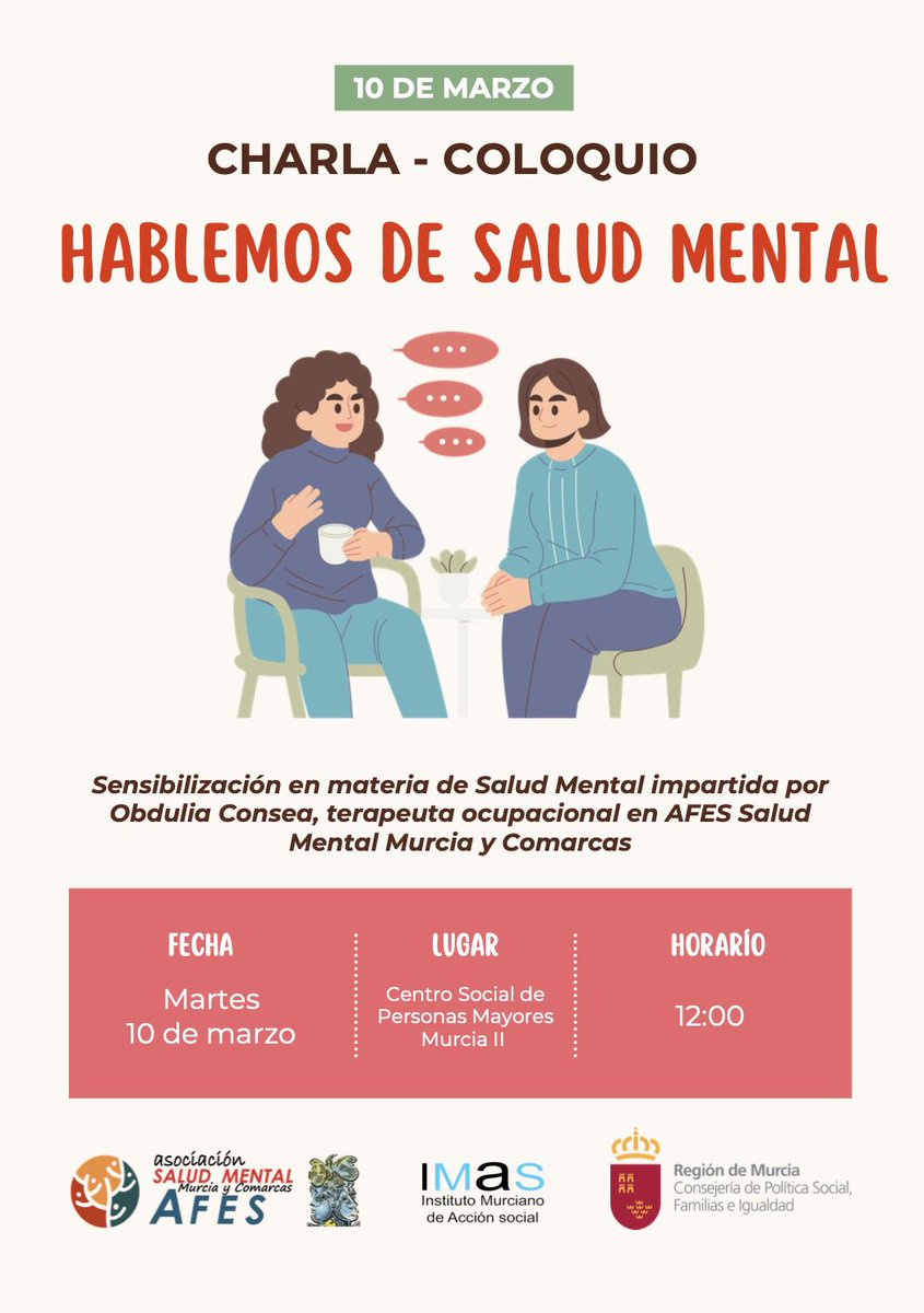 AFES Salud Mental Murcia y Comarcas tweet media