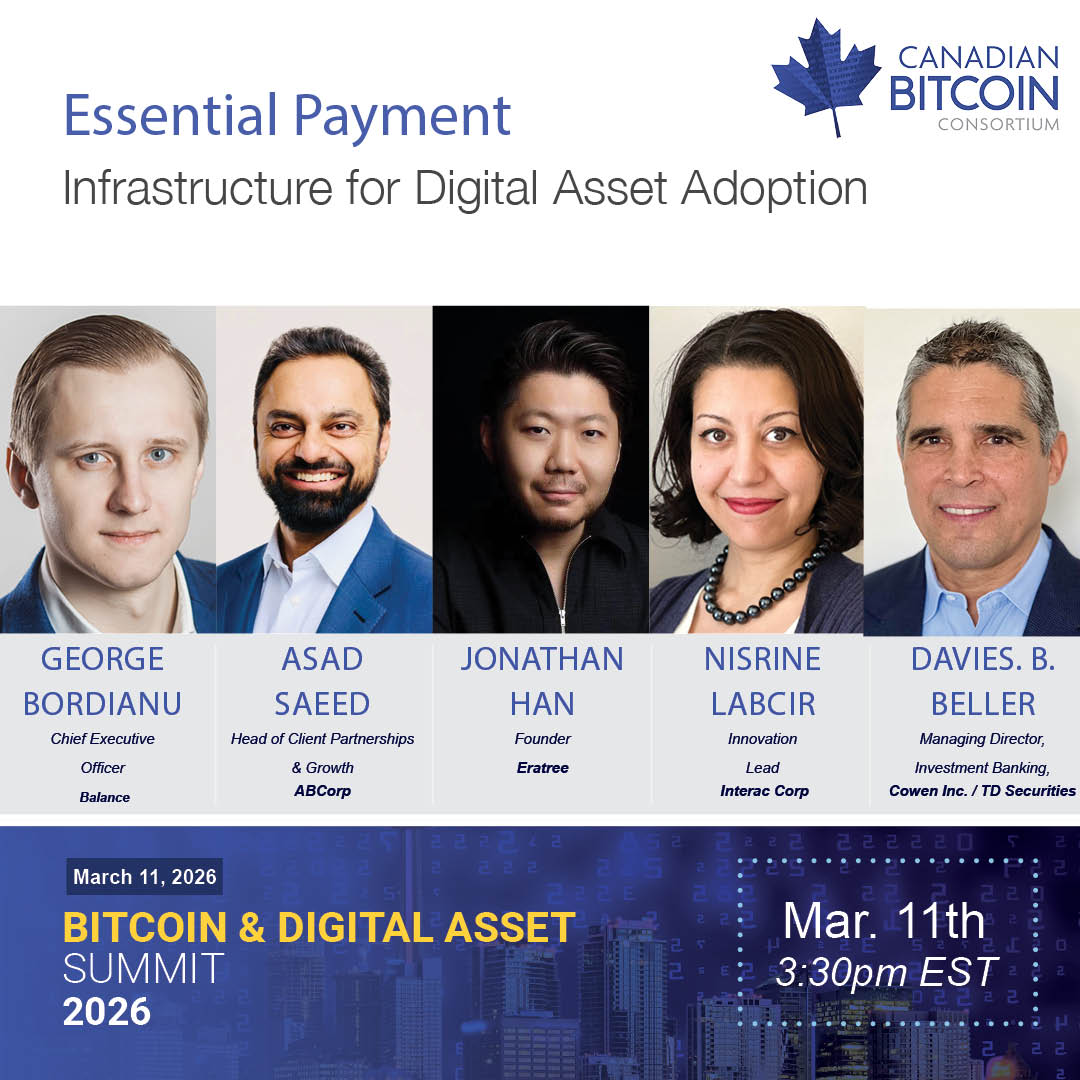 Canadian Bitcoin Consortium tweet media