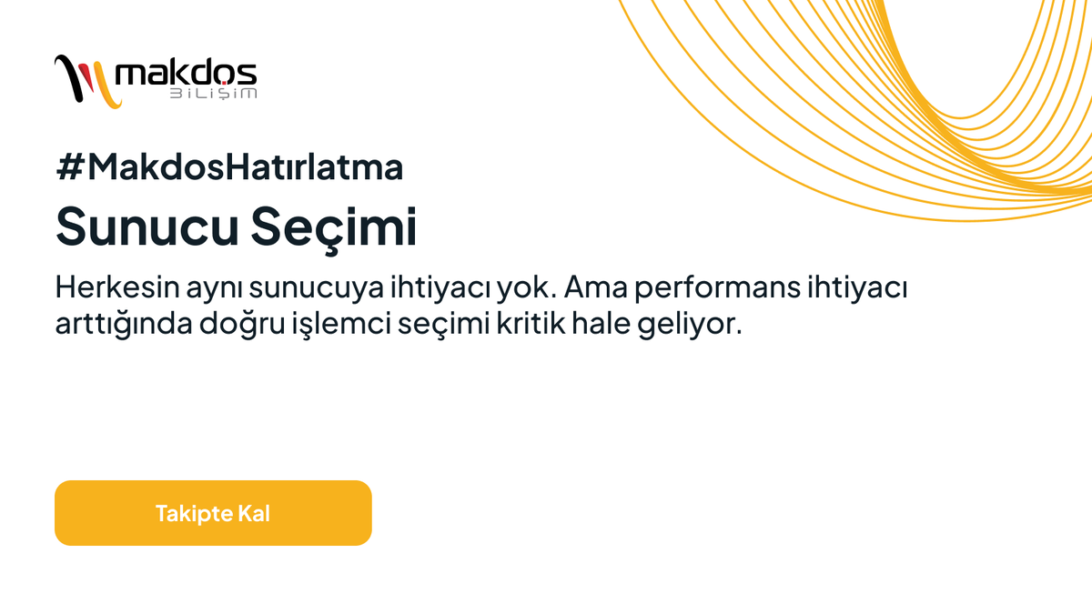 makdoscloud's tweet photo. Her proje aynı altyapıya ihtiyaç duymaz.
Ama performans kritik olduğunda doğru sunucu seçimi her şeyi değiştirir.
Peki sizce bir sunucuda en önemli kriter nedir?
CPU mu, disk mi, RAM mi? 🤔
Yorumlarda konuşalım 👇
#Makdos #Sunucu https://t.co/qymJ0nmAB0