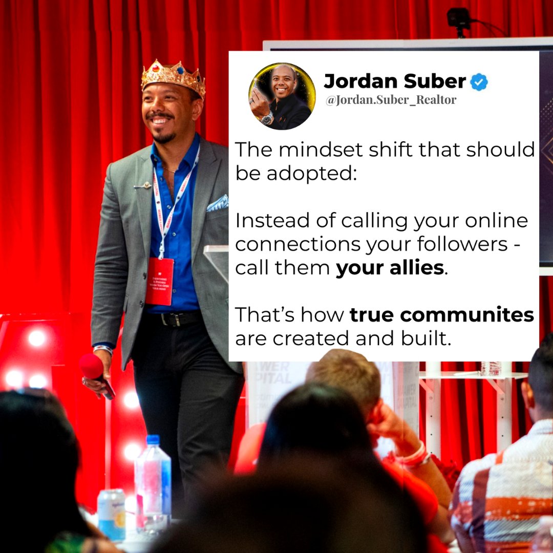 KingJordanRE's tweet photo. Don’t seek out followers...

Build and create allies.
Followers watch.

Allies move and grow with you. https://t.co/zb9BgZocB8