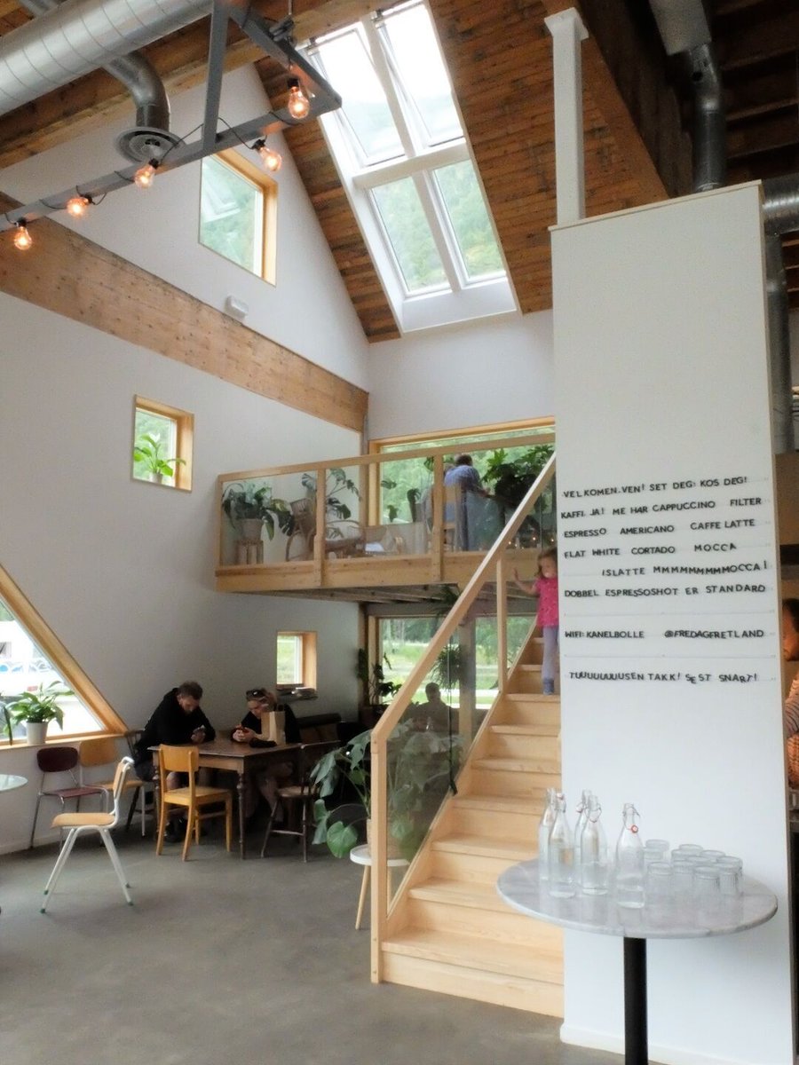 Archello's tweet photo. A former 1980s warehouse in Lærdal is reworked into a community bakery by MORFEUS arkitekter, prioritising retention over replacement.
https://t.co/eud12oikY4
#AdaptiveReuse #MaterialReuse #TimberFacade https://t.co/Ag34Peguv1