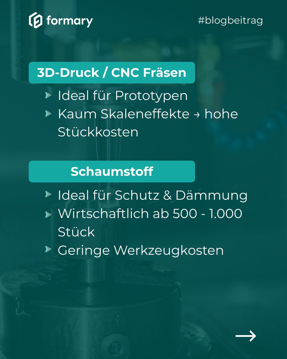 formary_de's tweet photo. Kunststoff-Fertigungsverfahren im Vergleich: 𝗧𝗶𝗺𝗲 𝘁𝗼 𝗠𝗮𝗿𝗸𝗲𝘁 &amp; 𝗞𝗼𝘀𝘁𝗲𝗻 𝗶𝗺 𝗖𝗵𝗲𝗰𝗸 ⏱️💰

Ein günstiger Stückpreis allein macht ein Projekt noch nicht wirtschaftlich. 
Mehr Insights im Blog: https://t.co/zZfiAeZy6u https://t.co/TCZ84mhhtV