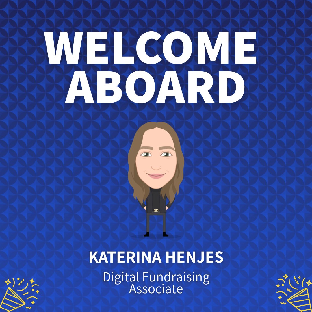 Celebrating Katerina Henjes, the newest member of our fundraising team! Katerina has joined as a Digital Fundraising Associate. We’re looking forward to having her skills on our team for the 2026 midterms &amp; beyond!