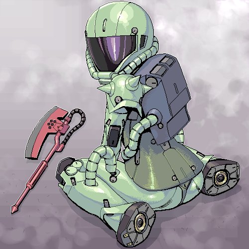 あッ今日は #ザクの日 だったかぁ～。いつもの使いまわしだけど!!