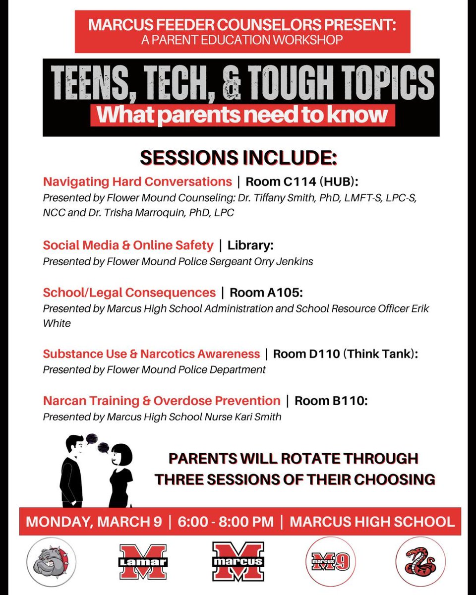 Marcus High School tweet media