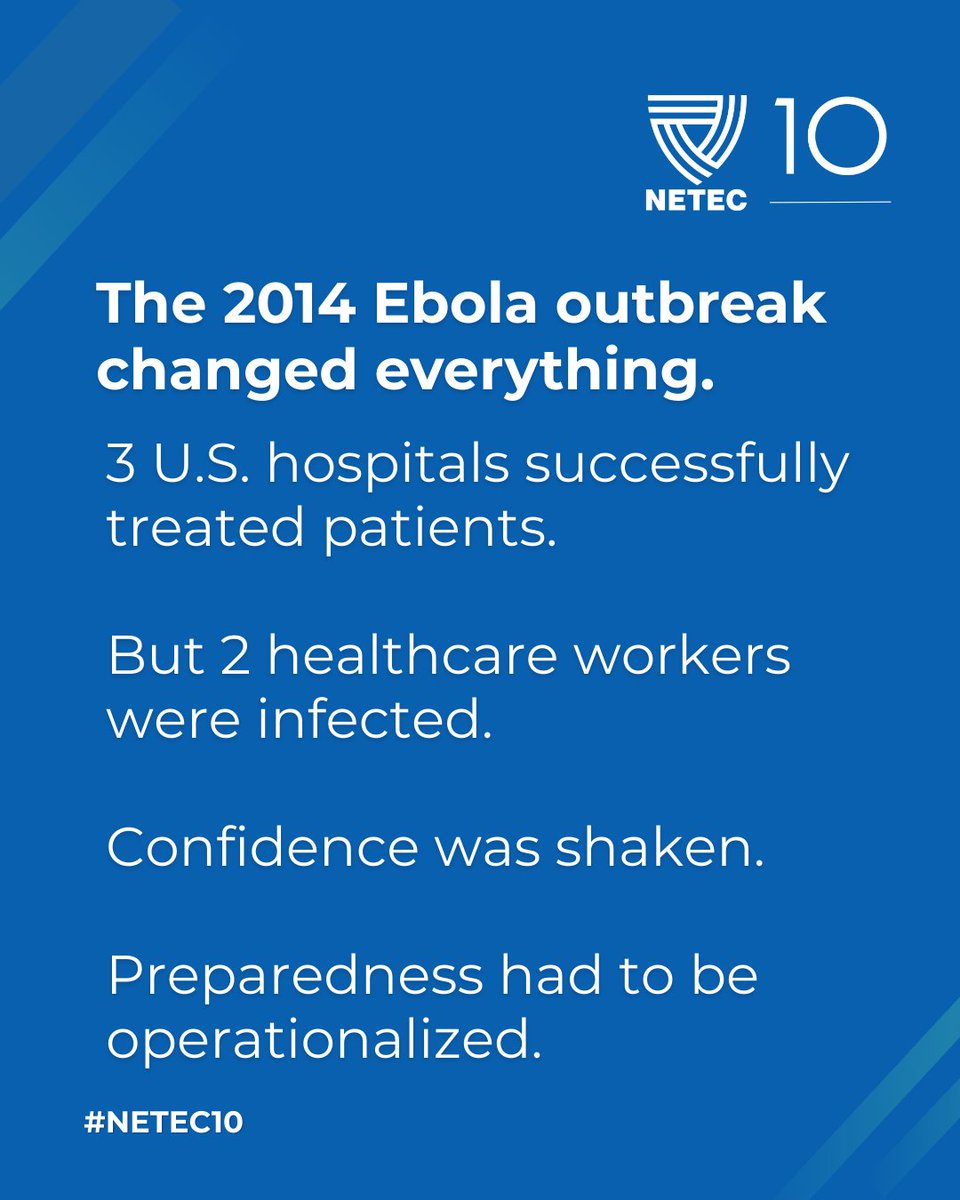 The_NSPS's tweet photo. We’re gathering in Washington, DC, this week for the #NETEC10 Summit — reflecting on a decade of special pathogen preparedness and shaping what’s next for the #NSPS.
#NETEC10 #10YearsReady #NETEC #NSPS https://t.co/RtKOhyMjhW