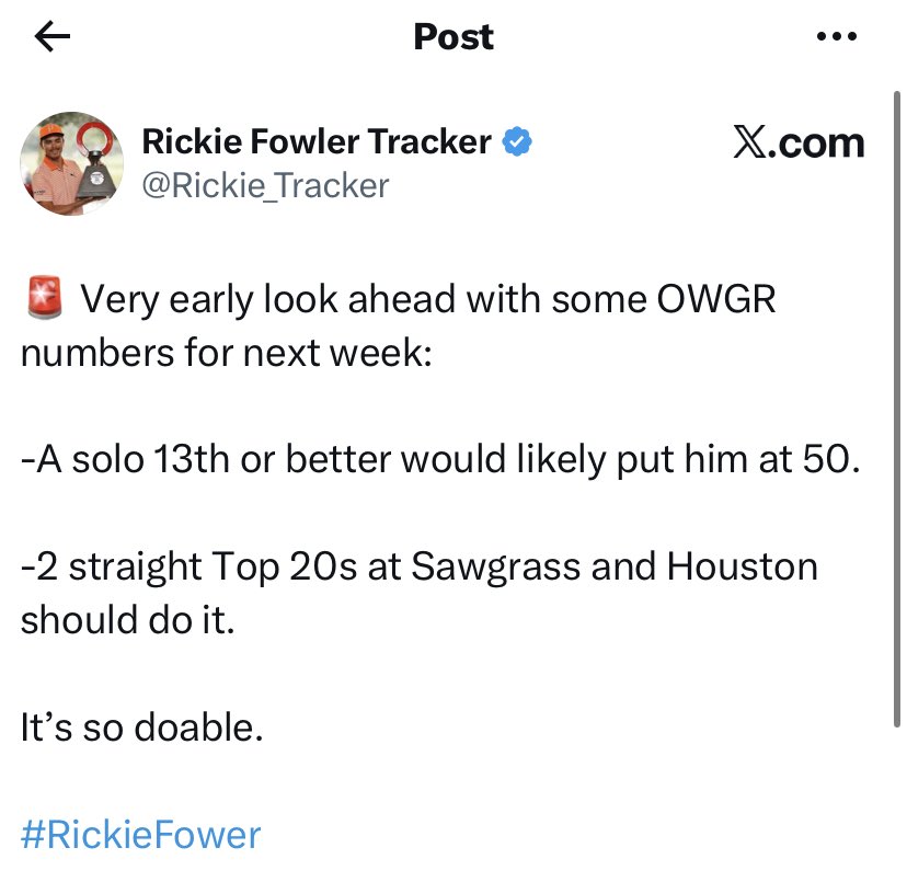 RICKIE FLOWER TRACKER tweet media