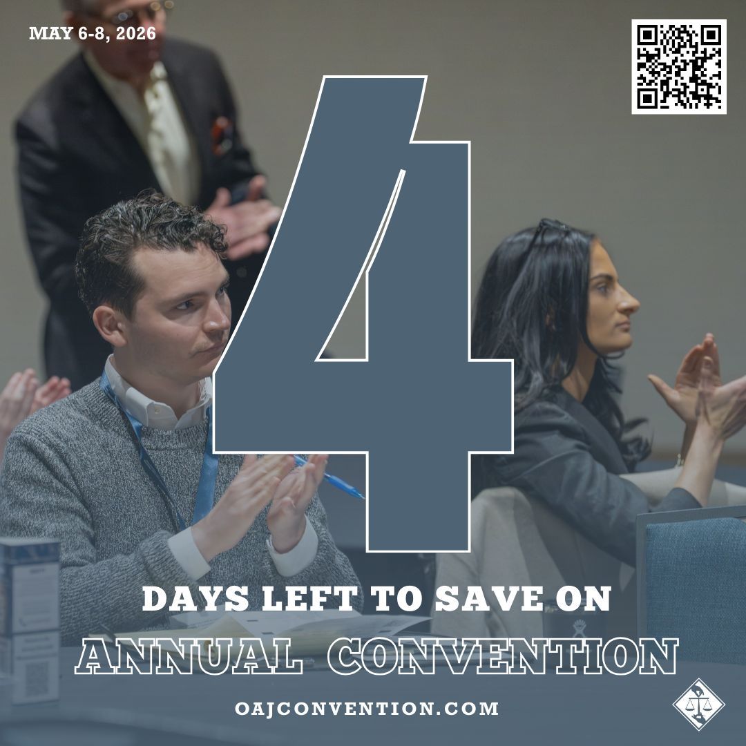 Ohio Association for Justice tweet media