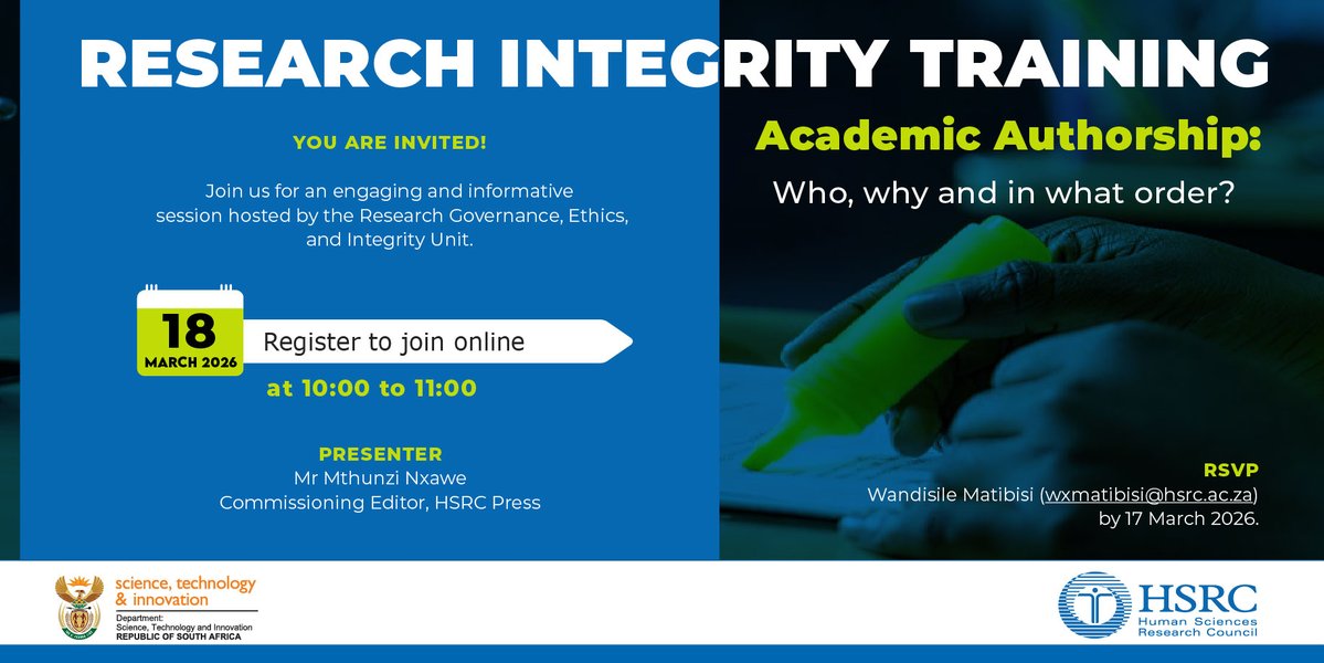 HSRC.ac.za tweet media