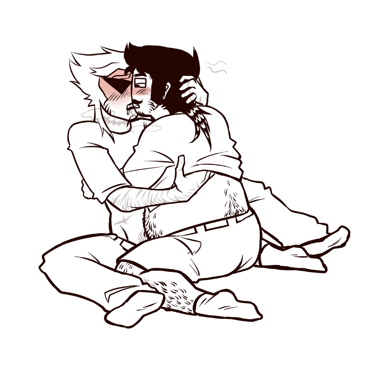 psinamien's tweet photo. #dirkjake sloppy makeouts when https://t.co/Oj0EThktQb