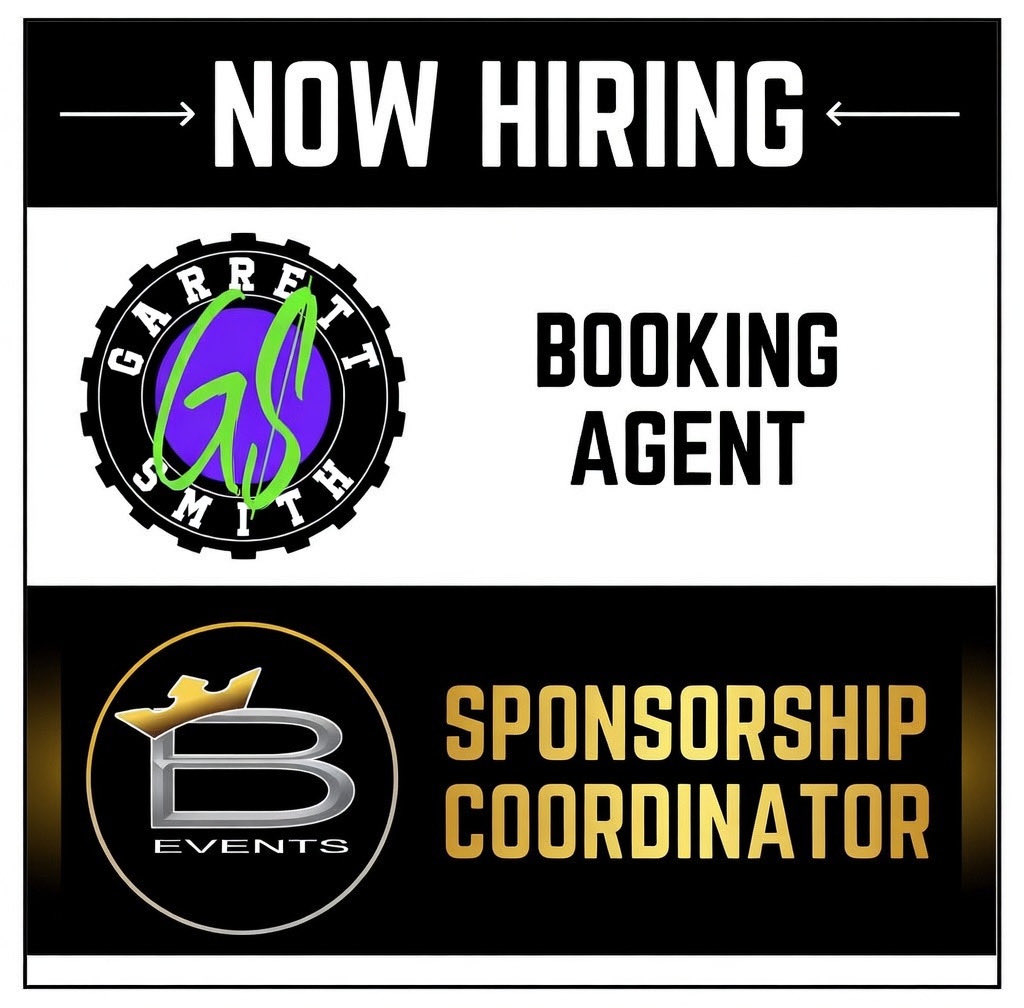 #NowHiring - @garrettsmithtx and Bandit King Events are seeking dedicated and self-motivated individuals to serve as Booking Agents and Sponsorship Coordinators.  If you have experience in booking performances or sales outreach, DM or email info@bkingevents.com.

#entertainment