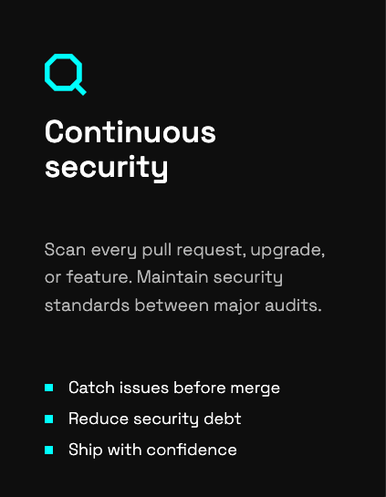 WakeFramework's tweet photo. Upgrades introduce a category of bug that fresh code reviews miss.

Not because the new code is wrong, but because it interacts with the existing state in unexpected ways.

Wake Arena's continuous security use case is designed for exactly this:

Thread ↓ https://t.co/VBr21qkvvG