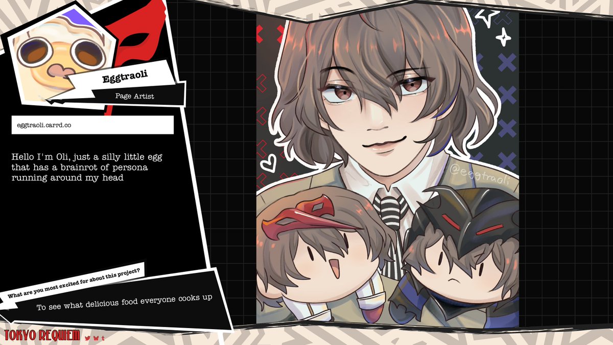 Tokyo Requiem - Shuake Noir AU Zine tweet media